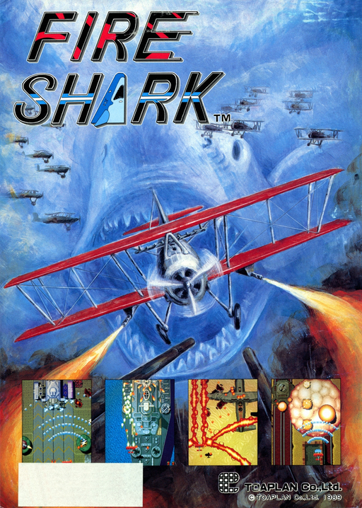 Fire Shark (Korea, set 2, harder) Arcade Game Cover
